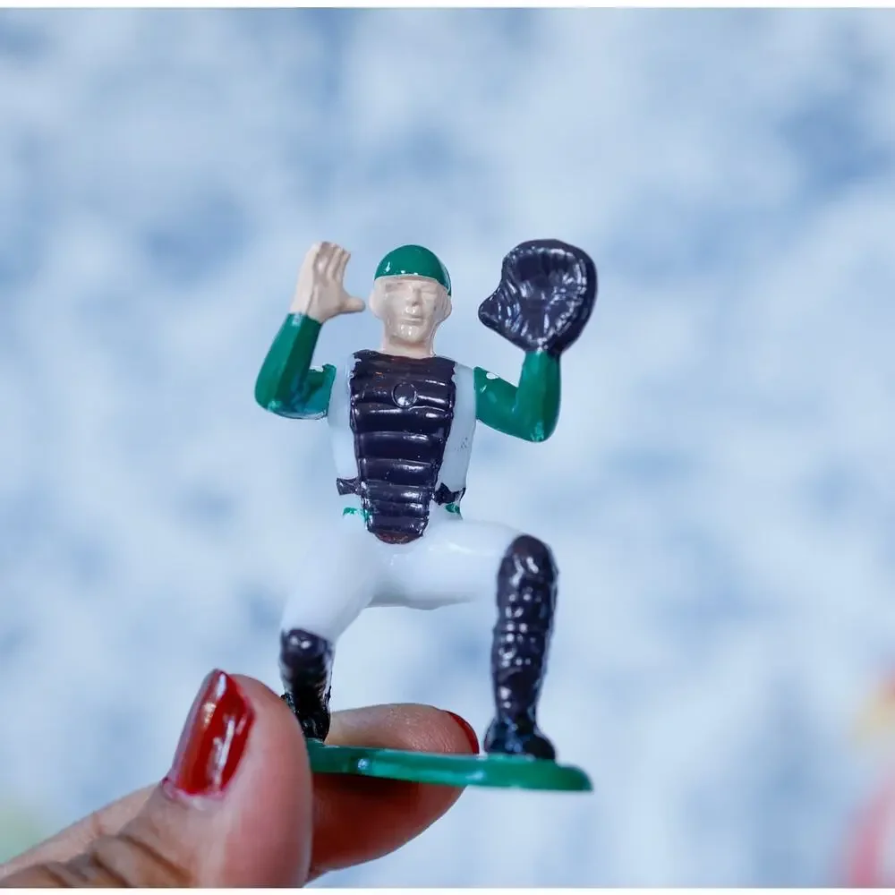 VTG 1981 Wilton Baseball Players Set of 5 Cake Toppers Boys Sport Party Favors